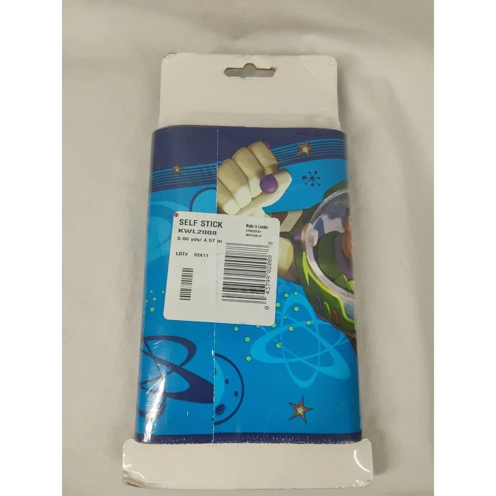 NOS New Disney Pixar Toy Story‎ 2 Buzz Lightyear Self Stick Wall Border 5 Yards